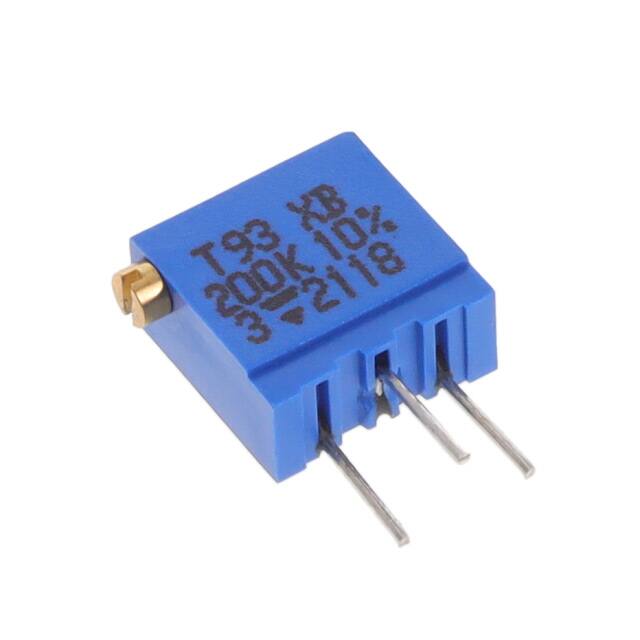 T93XB204KT20 Vishay Sfernice  Potenciómetros de ajuste